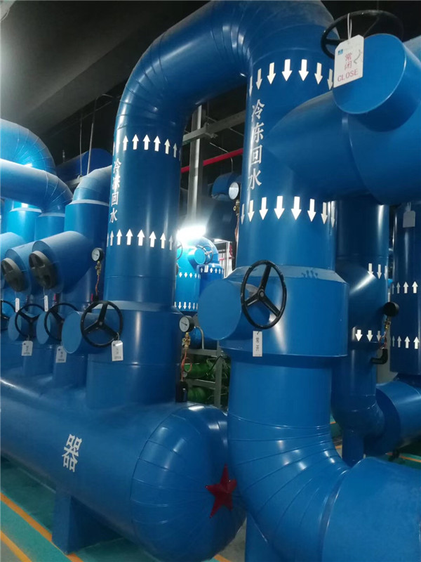 空调水管管道保温施工现场图,涛翔天管道保温施工队